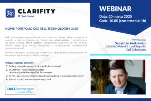 Read more about the article Webinar – Nowe portfolio CSG Dell Technologies (2025)