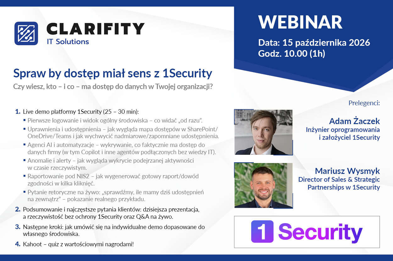 You are currently viewing Webinar 1Security